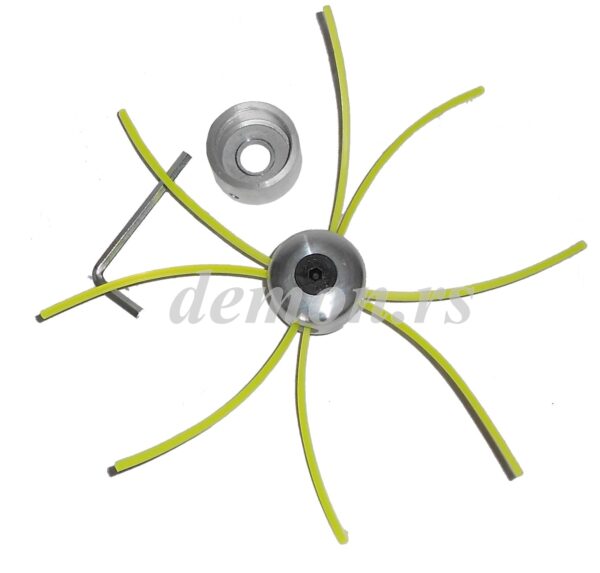 Glava trimera univerzalna aluminijumska fi 10 mm