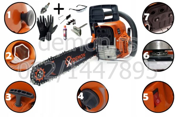 Demon testera – Motorka – Pila od 4.4 ks – DEMON® CS-65T