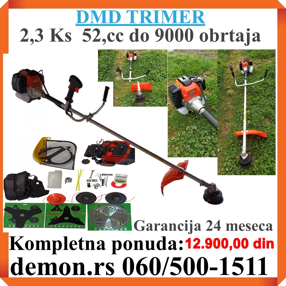 TRIMER ZA TRAVU DMD za 2025 god.