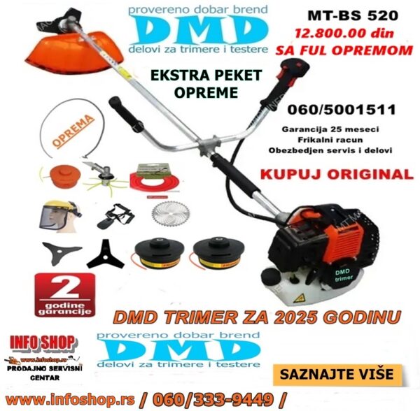 DMD Motorni trimer za travu